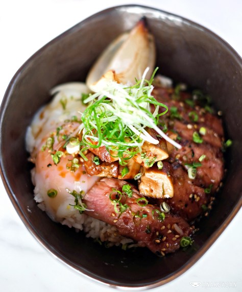 Gyudon IDR 115k with Foie Gras 95k