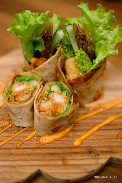 Deep Fried Prawn Tacos IDR 55k