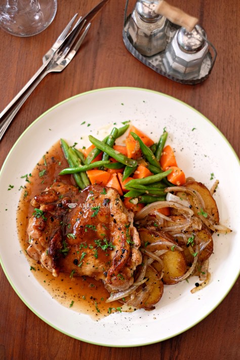 Pan Fried Chicken Leg IDR 75k