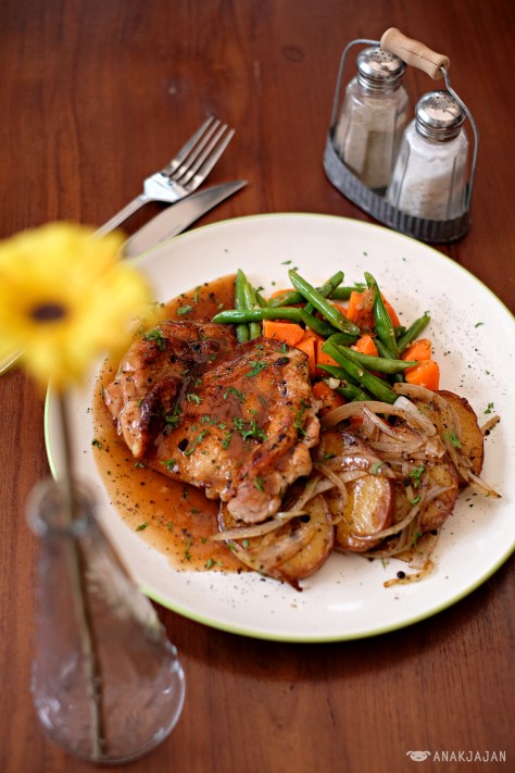 Pan Fried Chicken Leg IDR 75k