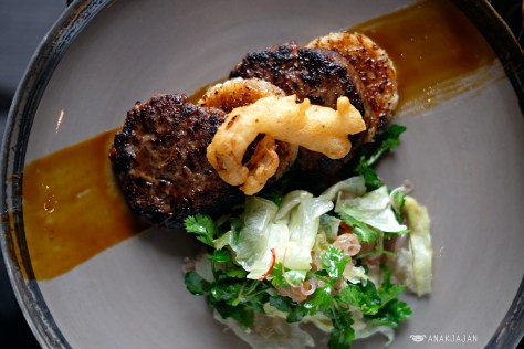 Buntel Rice Burger IDR 110k