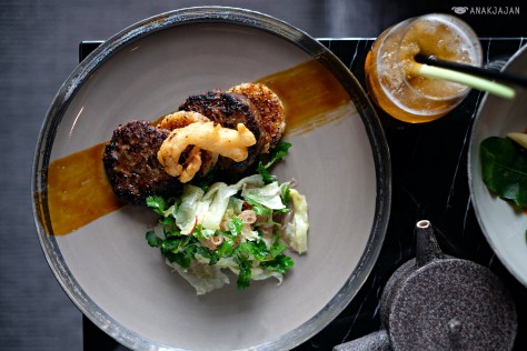 Buntel Rice Burger IDR 110k