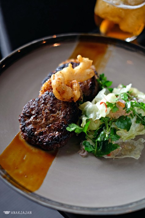 Buntel Rice Burger IDR 110k