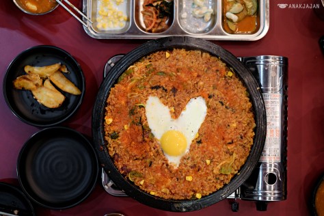 Fried Rice IDR 29k + Ebiko IDR 19k