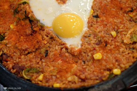 Fried Rice IDR 29k + Ebiko IDR 19k