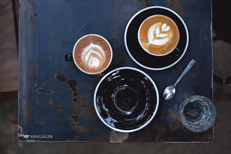 Mocha IDR 35k // Cappuccino IDR 30k + extra shot of espresso IDR 10k