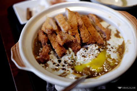 Yaki Curry IDT 83k + Chicken Katsu IDR 28k