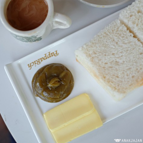 Hainan Steamed Bread with Butter + Kaya IDR 30k 