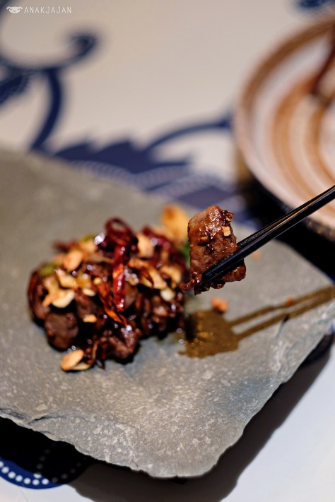 Sauteed Beef with Szechuan Pepper and Chili IDR 378k