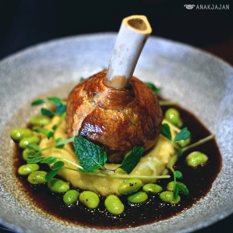 Braised Lamb Baked in Puff Pastry IDR 190k