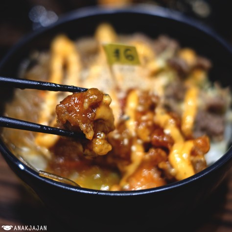 Combo IDR 45,455 (Korean BBQ Beef + Chili Fried Chicken)