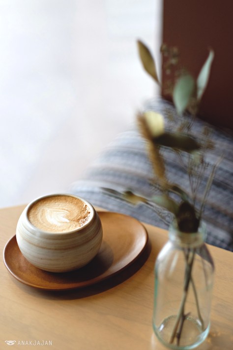 Cappuccino IDR 35k + Extra Coffee Shot IDR 10k