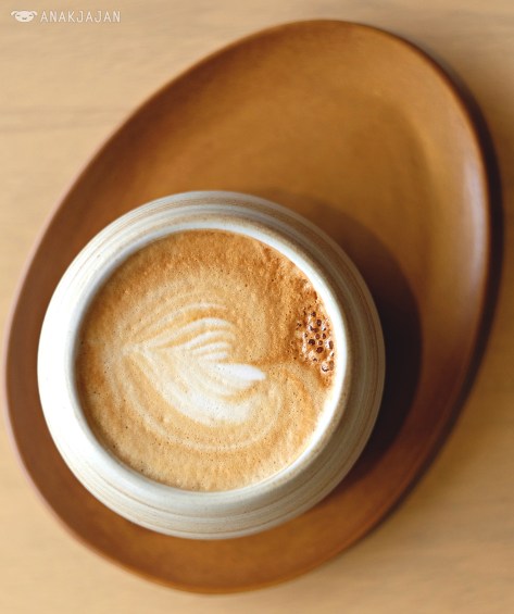 Cappuccino IDR 35k + Extra Coffee Shot IDR 10k