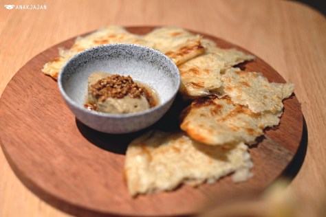 Wood Fired Flat Bread IDR 75k