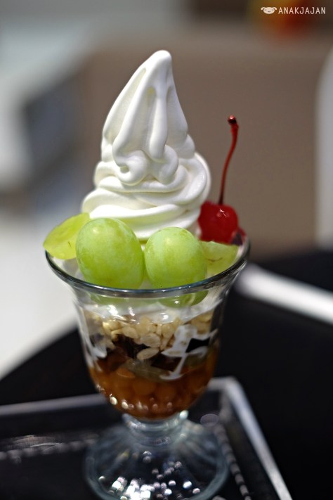 Grape Soft Cream Parfait IDR 65k