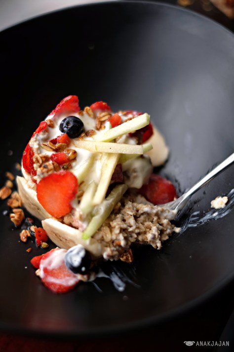 Overnight Oats with Chia Seeds IDR 45k