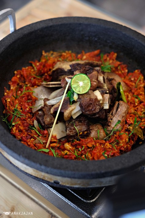 Beef Ribs from Hell IDR 220k (1kg), IDR 120k (1/2kg)