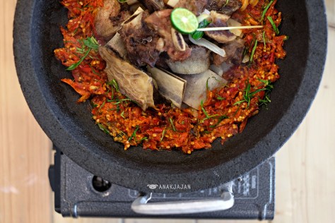 Beef Ribs from Hell IDR 220k (1kg), IDR 120k (1/2kg)