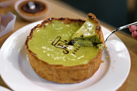 Matcha Cheese Tart with Shiratama & Azuki IDR 189k