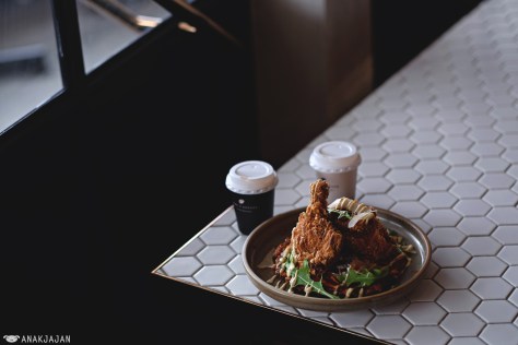 Buttermilk Chicken and Corn Fritata IDR 105k