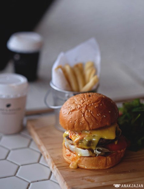 Patty Melt Burger IDR 105k