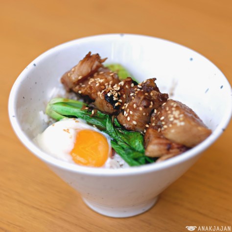 Pork Belly Rice Bowl IDR 85k