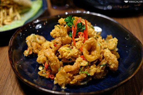 Squid with Salted Egg yolk IDR 69k