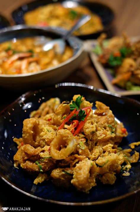 Squid with Salted Egg yolk IDR 69k