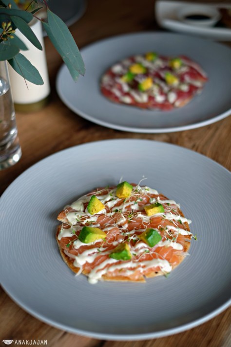 Tostados Salmon IDR 75k