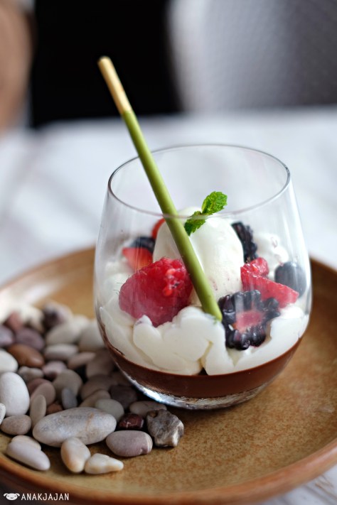 Milk Chocolate Pannacotta IDR 55k