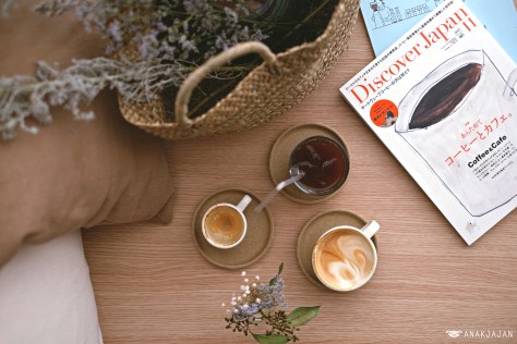 Piccolo IDR 27k, Cappuccino IDR 37k, Ice Americano IDR 27k