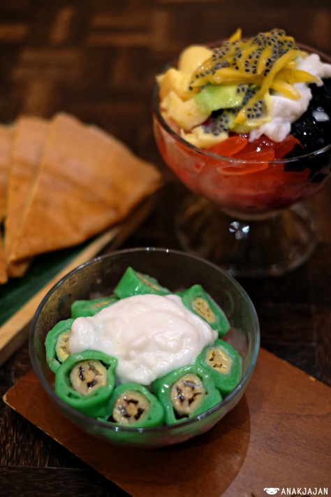 Es Pisang Ijo Makassar IDR 30k