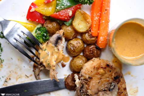 Roast Chicken Mushroom IDR 130k