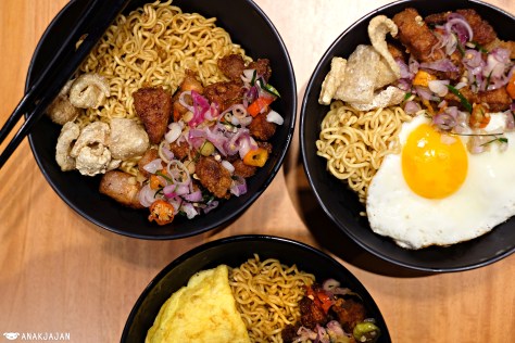 Indomie Babi Goreng Sambal Matah IDR 37k or IDR 40k with Egg