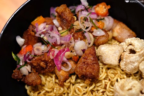 Indomie Babi Goreng Sambal Matah IDR 37k or IDR 40k with Egg