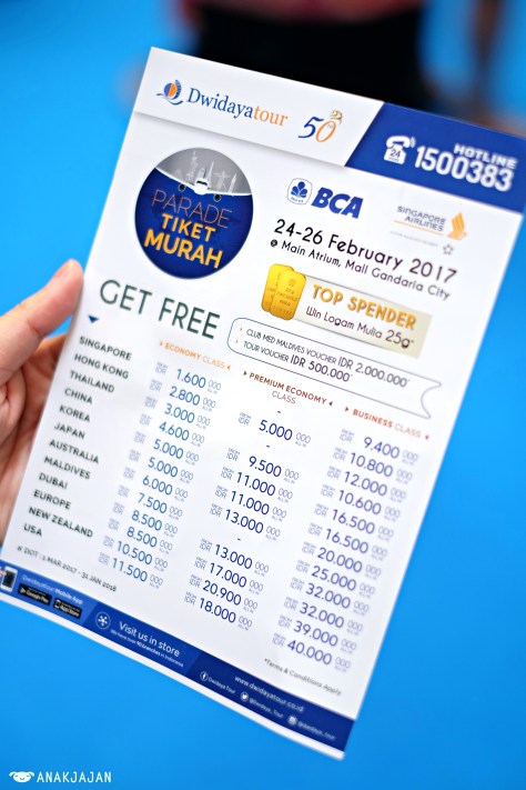 bca singapore airlines travel fair