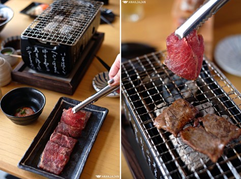 Beef Charcoal with Raw Egg IDR 150k