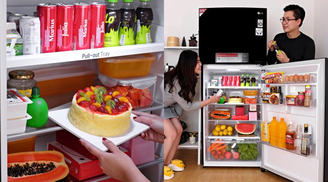 LG LINEAR TOP FREEZER